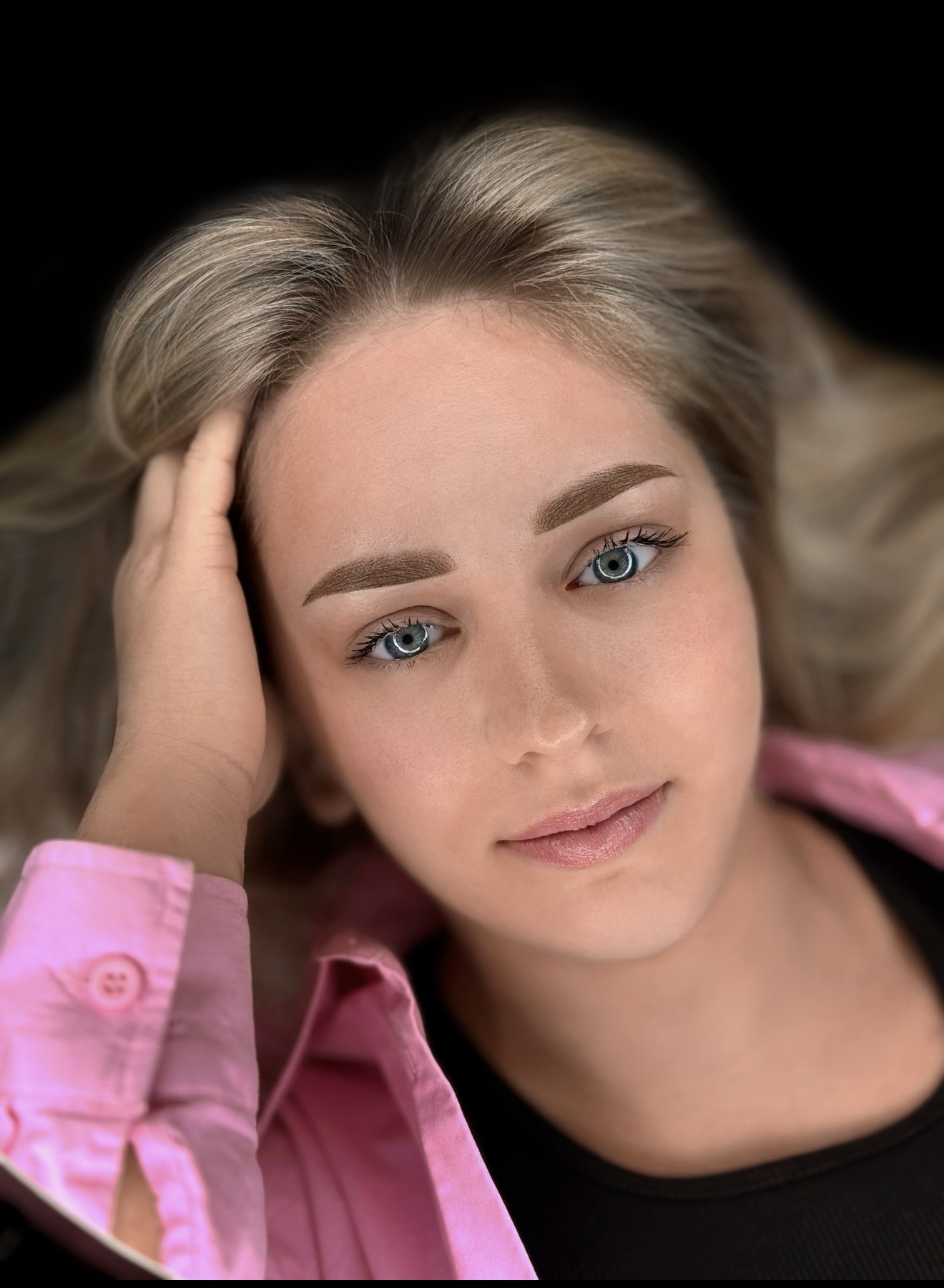 Перманентный макияж для блондинок